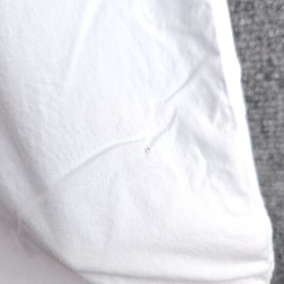 Barbour Cotton Button-Down Large Blue Solid Pocket Shirt Long Sleeve Mens Adult - Picture 15 of 16